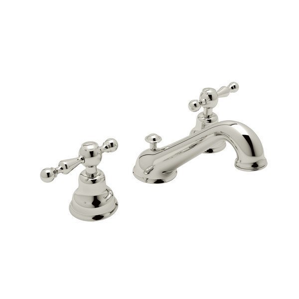 Rohl Cisal Widespread Lavatory Faucet In Polished Nickel AC102L-PN-2